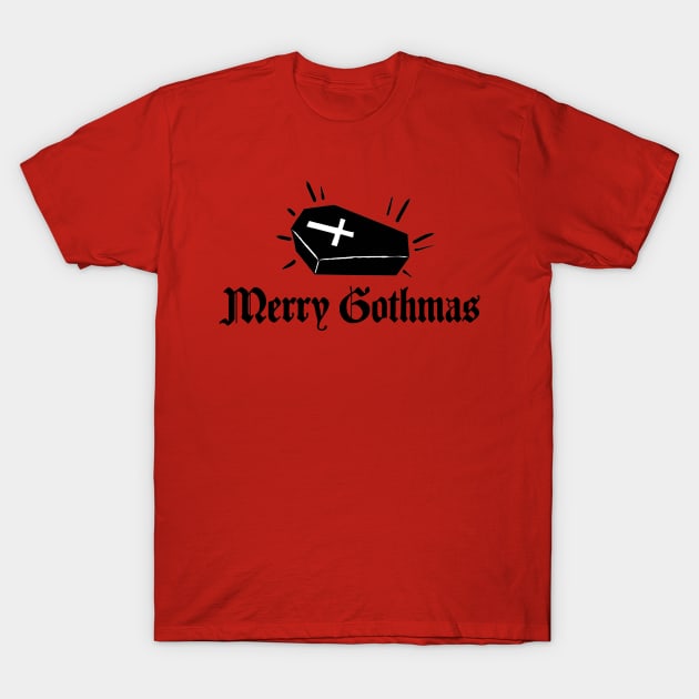 Merry Gothmas T-Shirt by Wearing Silly